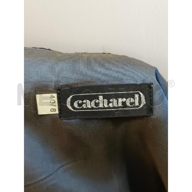 VESTITO DONNA CACHAREL NERO STRQASS E PIZZO BRETELLE  | Mercatino dell'Usato Torino tenivelli 5