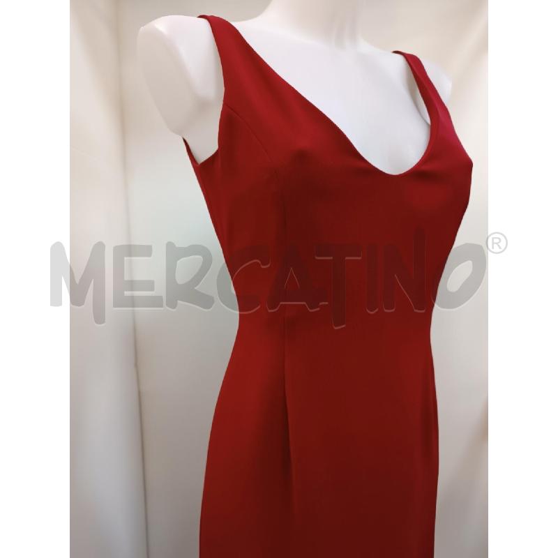 VESTITO DONNA COCCAPANI BORDEAUX SMANICATO BRETELLE  | Mercatino dell'Usato Torino tenivelli 2