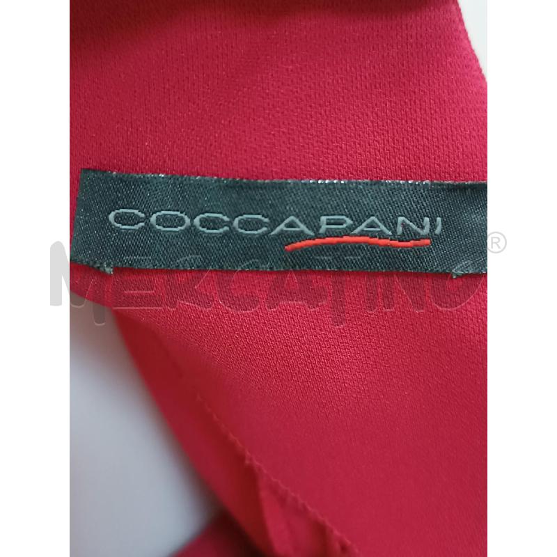 VESTITO DONNA COCCAPANI BORDEAUX SMANICATO BRETELLE  | Mercatino dell'Usato Torino tenivelli 5