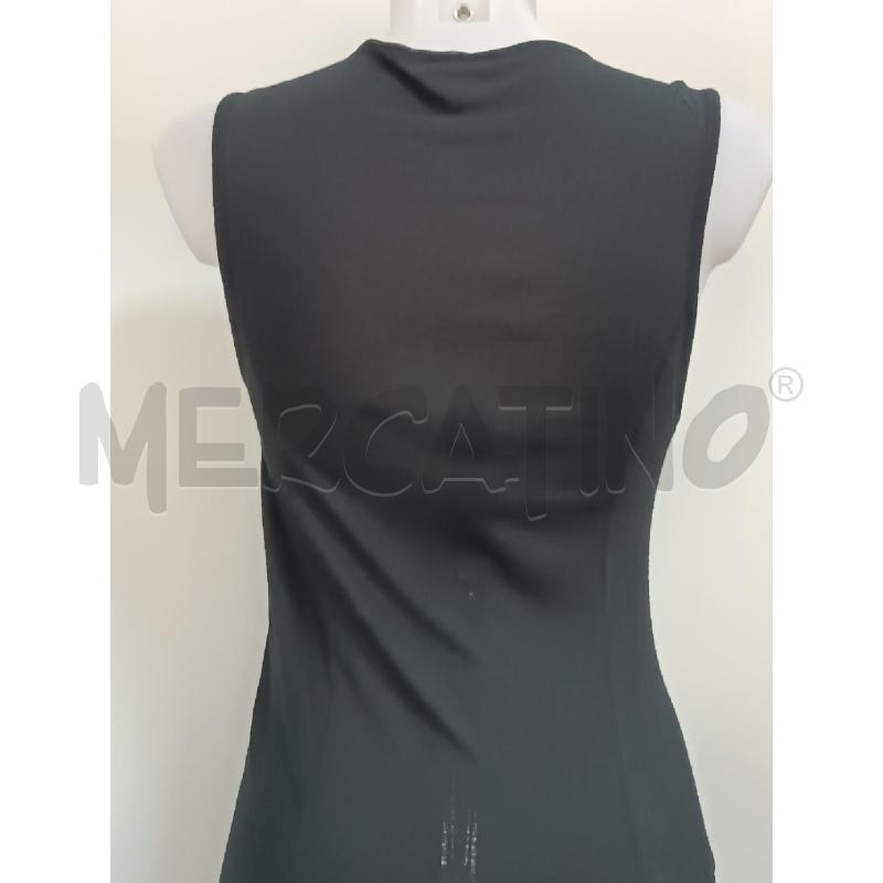 VESTITO DONNA COPRICOSTUME SMANICATO MAX&CO NERO INTRECCIO IN BASSO  | Mercatino dell'Usato Torino tenivelli 4