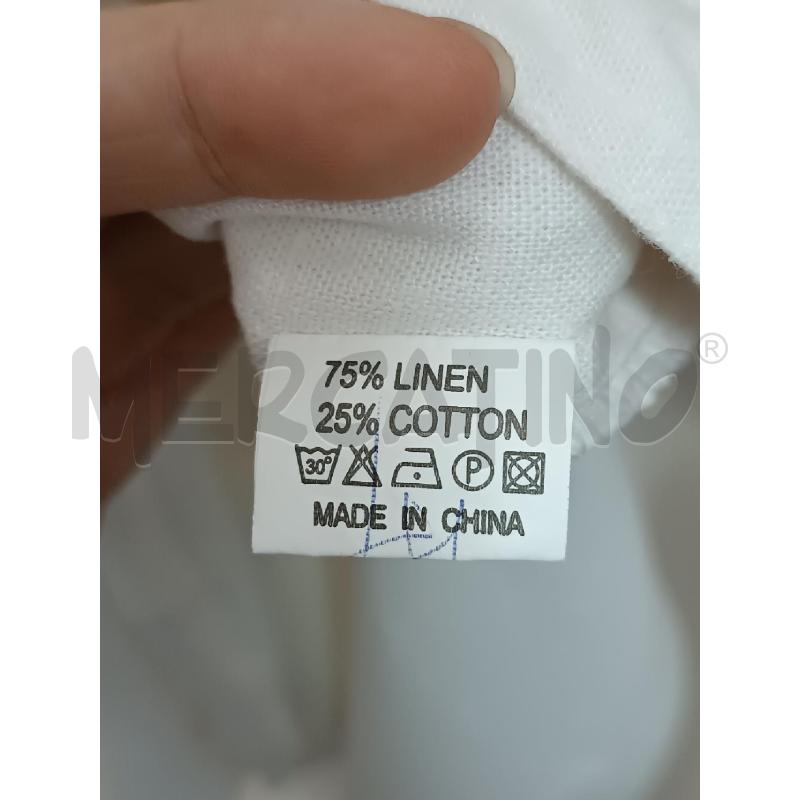 VESTITO DONNA DA LI PENG BIANCA SMANICATA MISTOLINO  | Mercatino dell'Usato Torino tenivelli 4