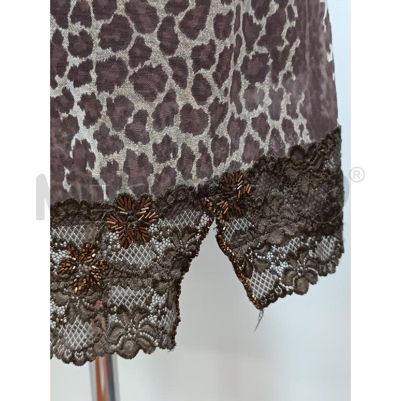 VESTITO DONNA DOLCE RIBELLE BRETELLE MARRONE MACULATO | Mercatino dell'Usato Torino tenivelli 3