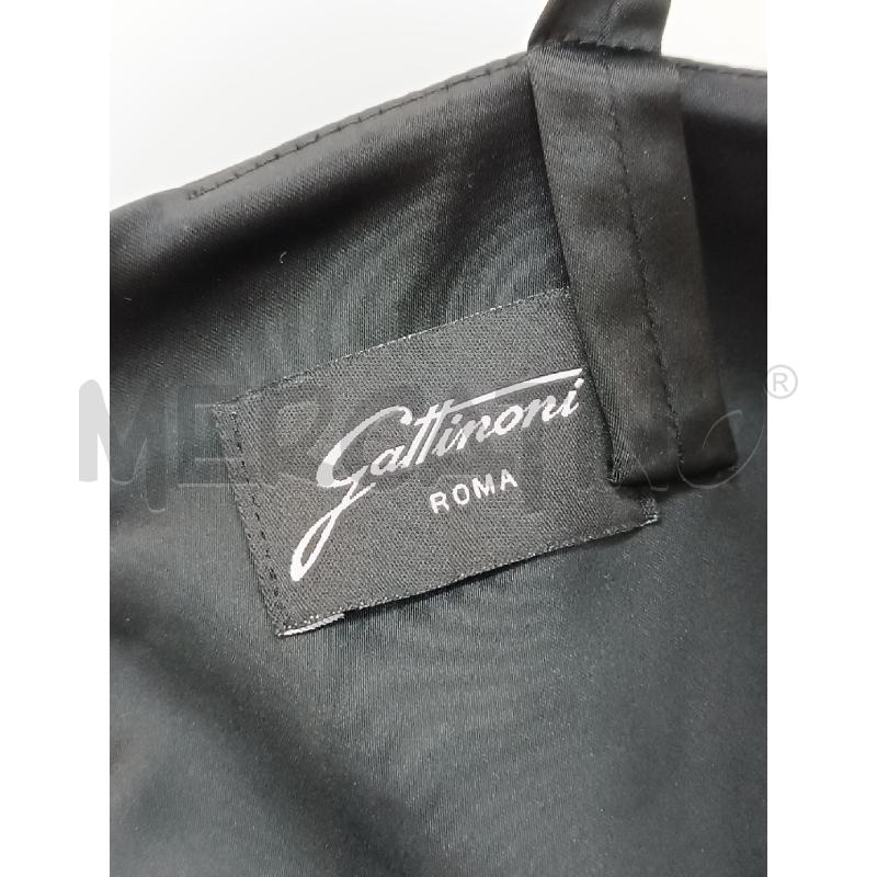 VESTITO DONNA GATTINONI NERO PIZZO GRIGIO IN ALTO BRETELLE   | Mercatino dell'Usato Torino tenivelli 5