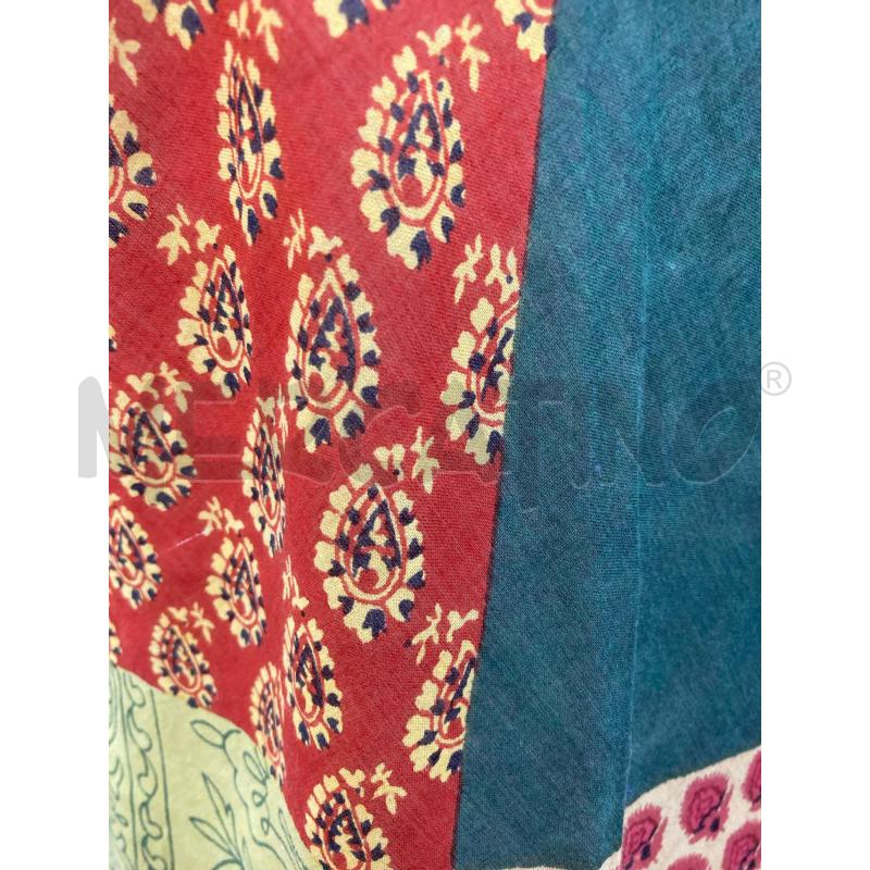 VESTITO DONNA GIORGIO KAUTEN SMANICATO VERDE ROSSO BORDEAUX  | Mercatino dell'Usato Torino tenivelli 5