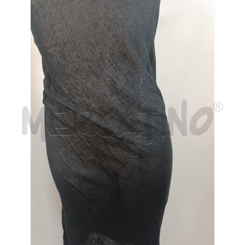VESTITO DONNA GOTHA NERO SMANICATO DI MAGLIA | Mercatino dell'Usato Torino tenivelli 2