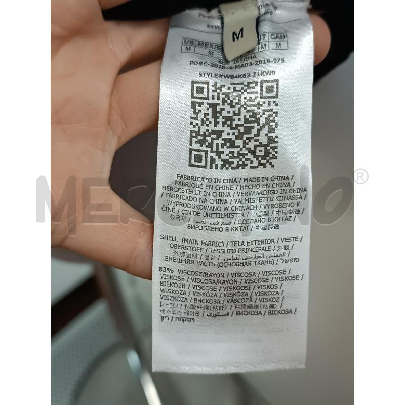 VESTITO DONNA GUESS DI MAGLINA NERA BORCHIE DORATE SMANICATO DOLCEVITA  | Mercatino dell'Usato Torino tenivelli 4
