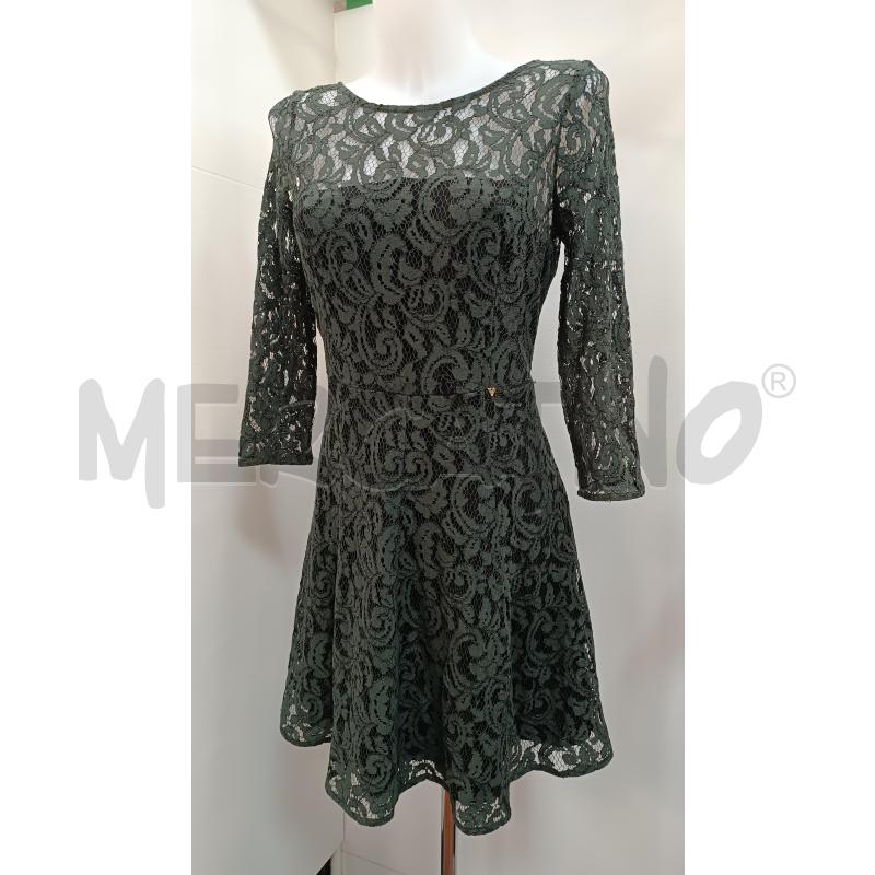 VESTITO DONNA GUESS PIZZO VERDONE | Mercatino dell'Usato Torino tenivelli 1
