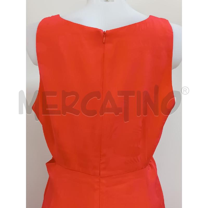 VESTITO DONNA GUESS ROSSO SMANICAT APERTO IN VITA  | Mercatino dell'Usato Torino tenivelli 3