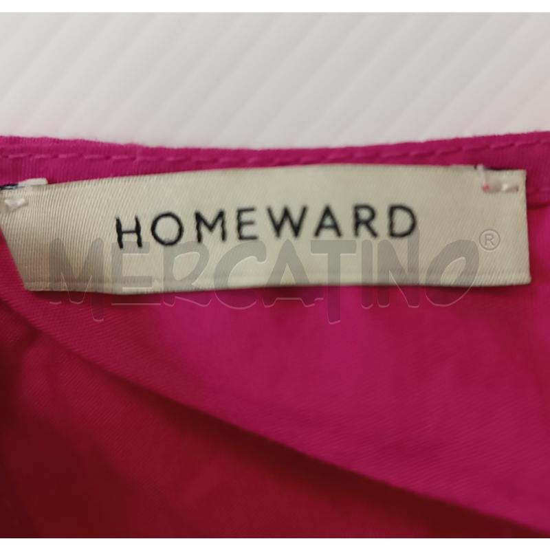 VESTITO DONNA HOMEWARD ROSA LUNGO SMANICATO | Mercatino dell'Usato Torino tenivelli 4