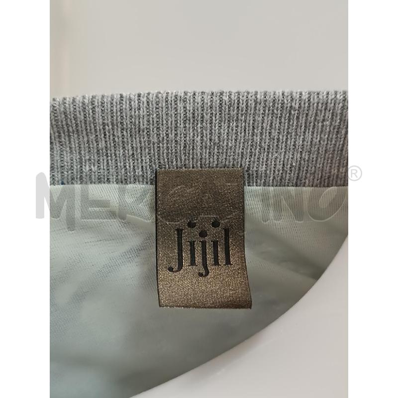 VESTITO DONNA JIJIL SMANICATO AZZURRO CARTA DA ZUCCHERO GRIGIO LUCCICANTE | Mercatino dell'Usato Torino tenivelli 5