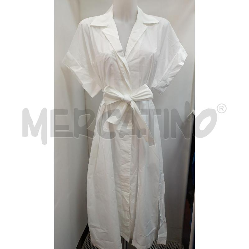 VESTITO DONNA JUCCA BIANCO 1/2MANICA  | Mercatino dell'Usato Torino tenivelli 1