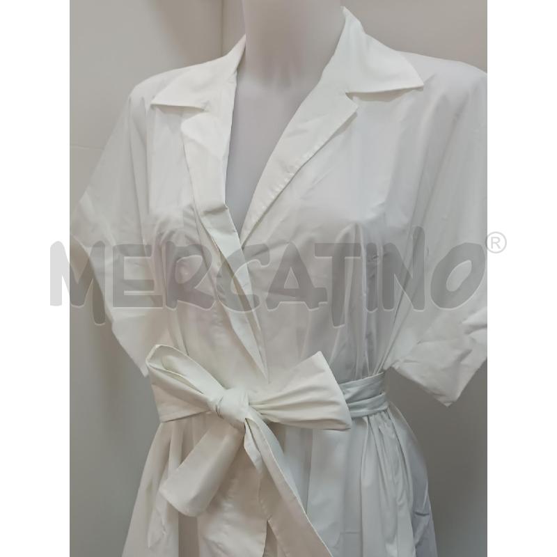 VESTITO DONNA JUCCA BIANCO 1/2MANICA  | Mercatino dell'Usato Torino tenivelli 2
