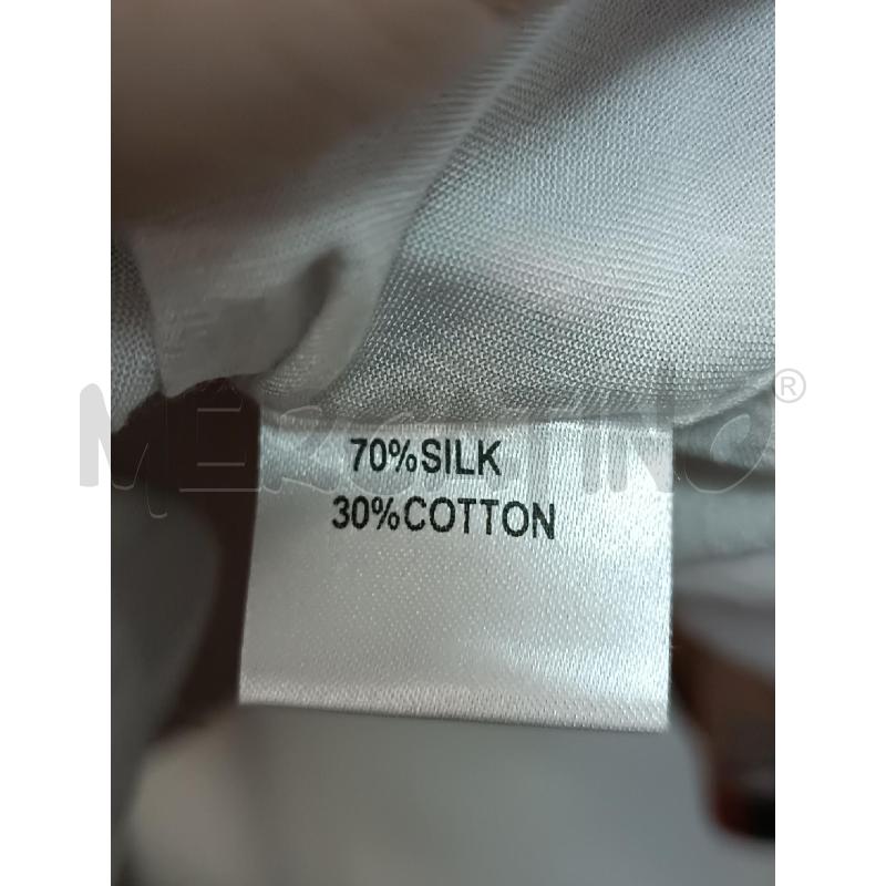 VESTITO DONNA LASAISON SMANICATO FLOREALE ROSSO BIANCO | Mercatino dell'Usato Torino tenivelli 4