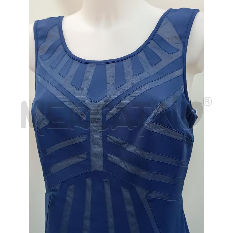 VESTITO DONNA LA PERLA BLU INSERTI TULE GEOMETRIA  | Mercatino dell'Usato Torino tenivelli 2