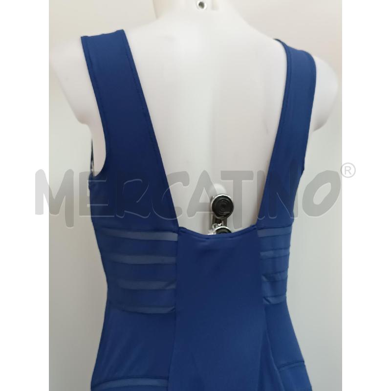 VESTITO DONNA LA PERLA BLU INSERTI TULE GEOMETRIA  | Mercatino dell'Usato Torino tenivelli 4