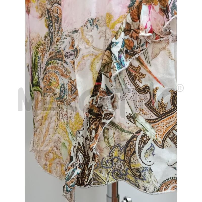 VESTITO DONNA LIU JO COPRICOSTUME FANTASIA VEGETALE E ARABESCHE BRETELLE  | Mercatino dell'Usato Torino tenivelli 3