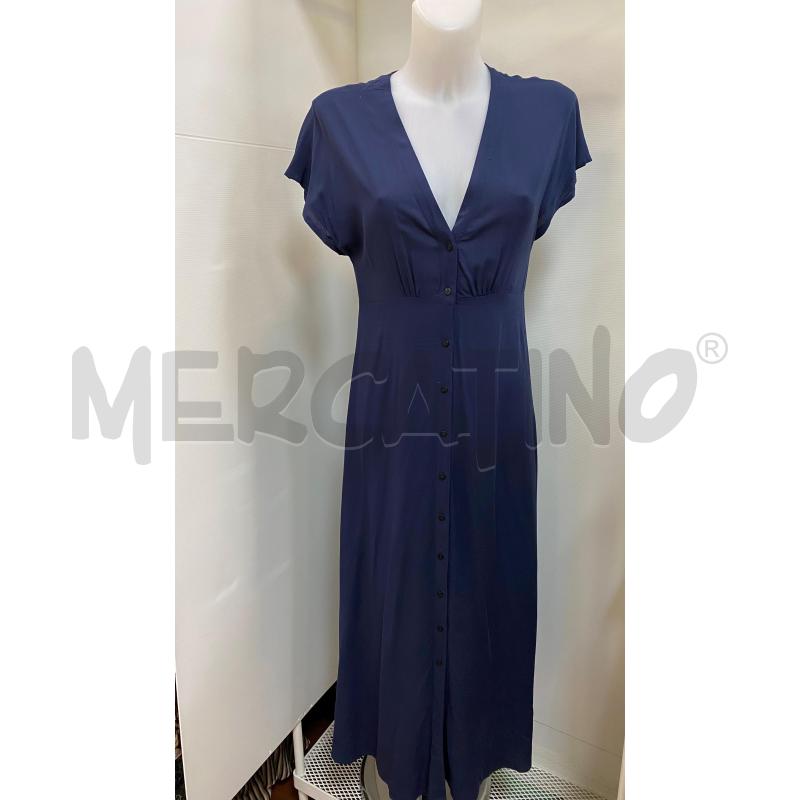 VESTITO DONNA LUNGO BLU ONLY SMANICATO | Mercatino dell'Usato Torino tenivelli 1