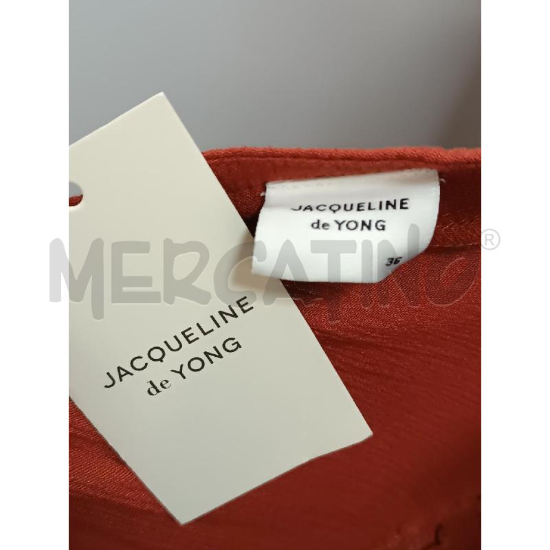 VESTITO DONNA LUNGO BRETELLE MARRONE ARANCIONE JACQUELINE  | Mercatino dell'Usato Torino tenivelli 5