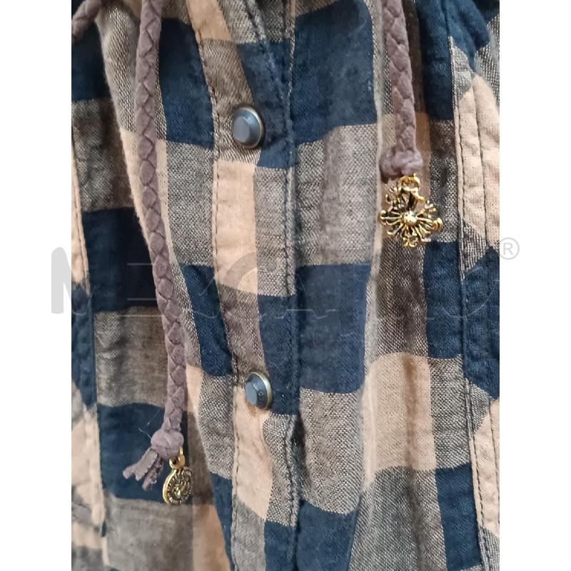 VESTITO DONNA MAISON SCOTCH QUADRETTI MARRONE NERO  | Mercatino dell'Usato Torino tenivelli 4