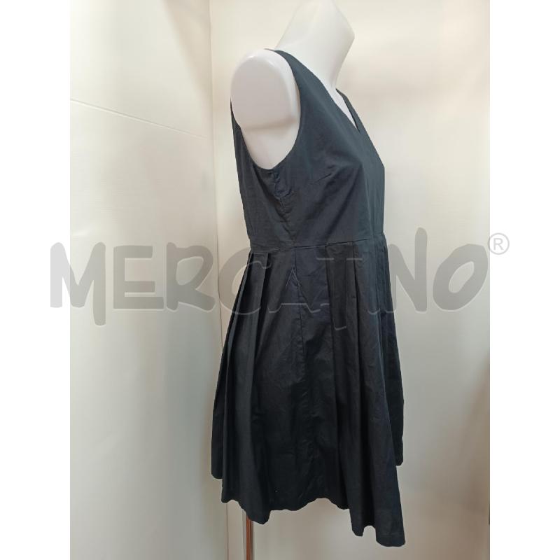 VESTITO DONNA MANILA GRACE NERO SMANICATO GONNA PLISSE | Mercatino dell'Usato Torino tenivelli 2