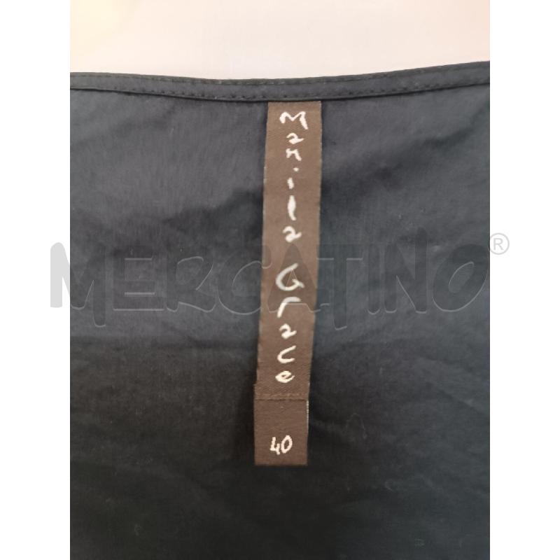 VESTITO DONNA MANILA GRACE NERO SMANICATO GONNA PLISSE | Mercatino dell'Usato Torino tenivelli 5