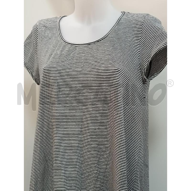 VESTITO DONNA MANILA GRACE RIGHE NERE BIANCHE  | Mercatino dell'Usato Torino tenivelli 2