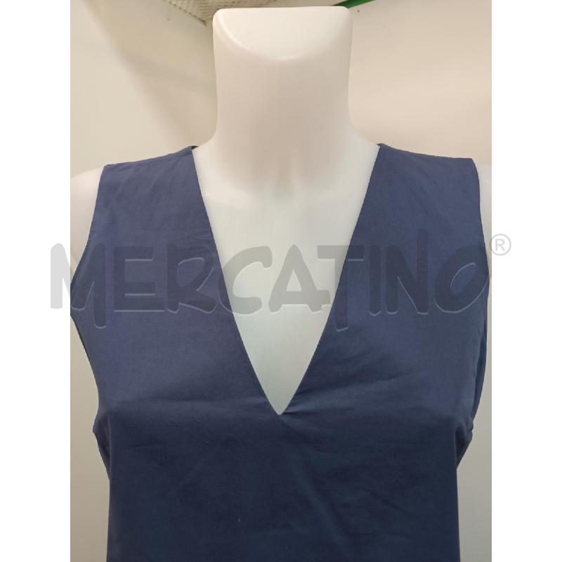 VESTITO DONNA MANILA GRACE SCAMICATO BLU  | Mercatino dell'Usato Torino tenivelli 2