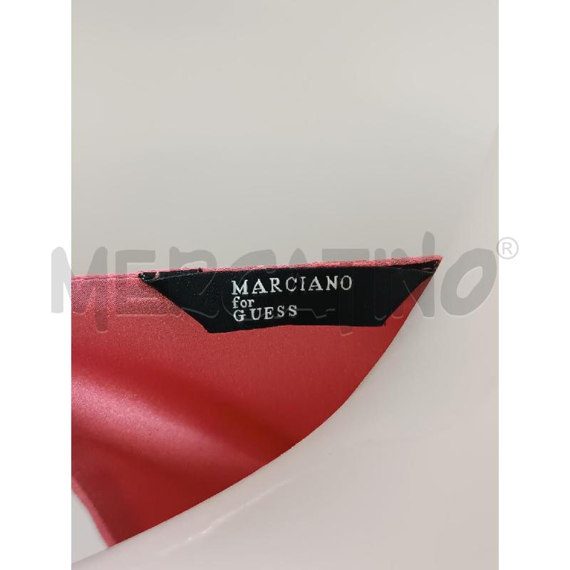 VESTITO DONNA MARCIANO GUESS ROSA MANICHE CON VOLLANT | Mercatino dell'Usato Torino tenivelli 5