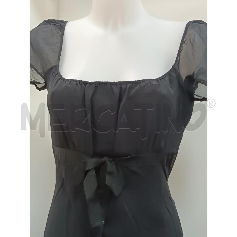 VESTITO DONNA MAX CO NERO T.SETA 1/2MANICA | Mercatino dell'Usato Torino tenivelli 2
