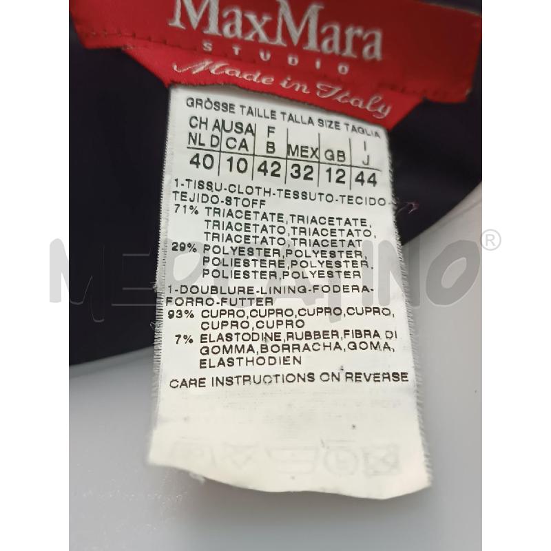 VESTITO DONNA MAX MARA NERO SMANICATO | Mercatino dell'Usato Torino tenivelli 5