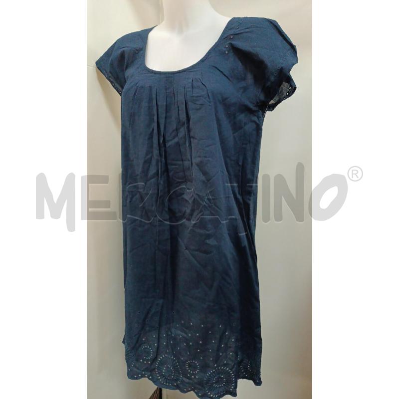 VESTITO DONNA MCS BLUNOTTE 1/2 MANICA BORDI TRAFORATI  | Mercatino dell'Usato Torino tenivelli 1