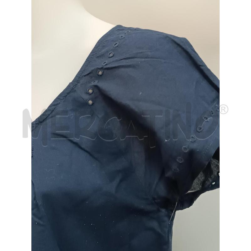 VESTITO DONNA MCS BLUNOTTE 1/2 MANICA BORDI TRAFORATI  | Mercatino dell'Usato Torino tenivelli 2