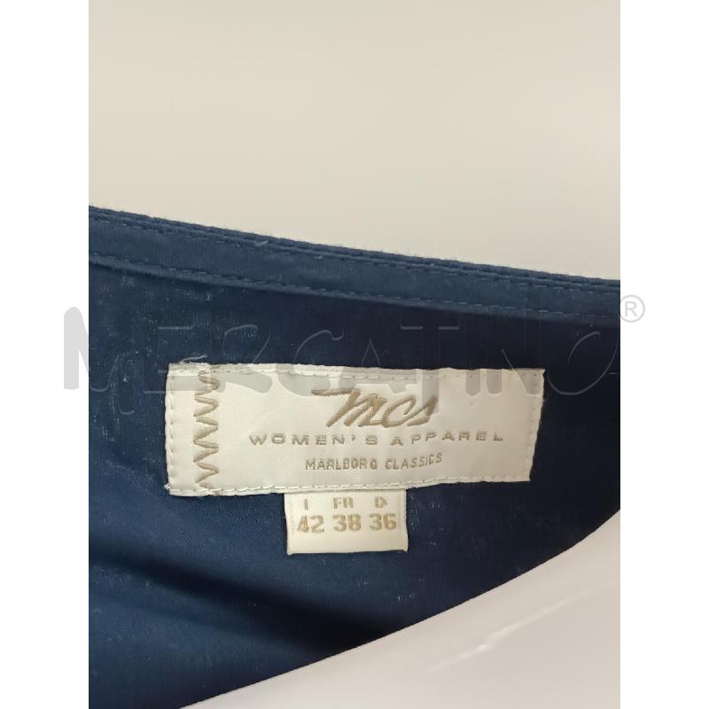 VESTITO DONNA MCS BLUNOTTE 1/2 MANICA BORDI TRAFORATI  | Mercatino dell'Usato Torino tenivelli 5