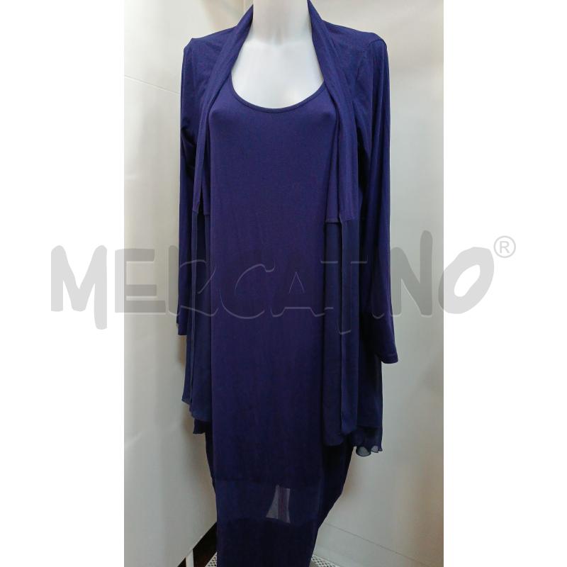 VESTITO DONNA MIDALI TOUJOURSCON CARDIGAND VIOLA  | Mercatino dell'Usato Torino tenivelli 1