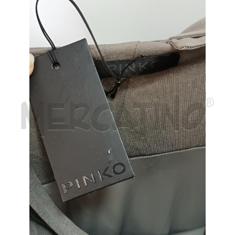 VESTITO DONNA MINI PINKO GRIGIO BRETELLE | Mercatino dell'Usato Torino tenivelli 5