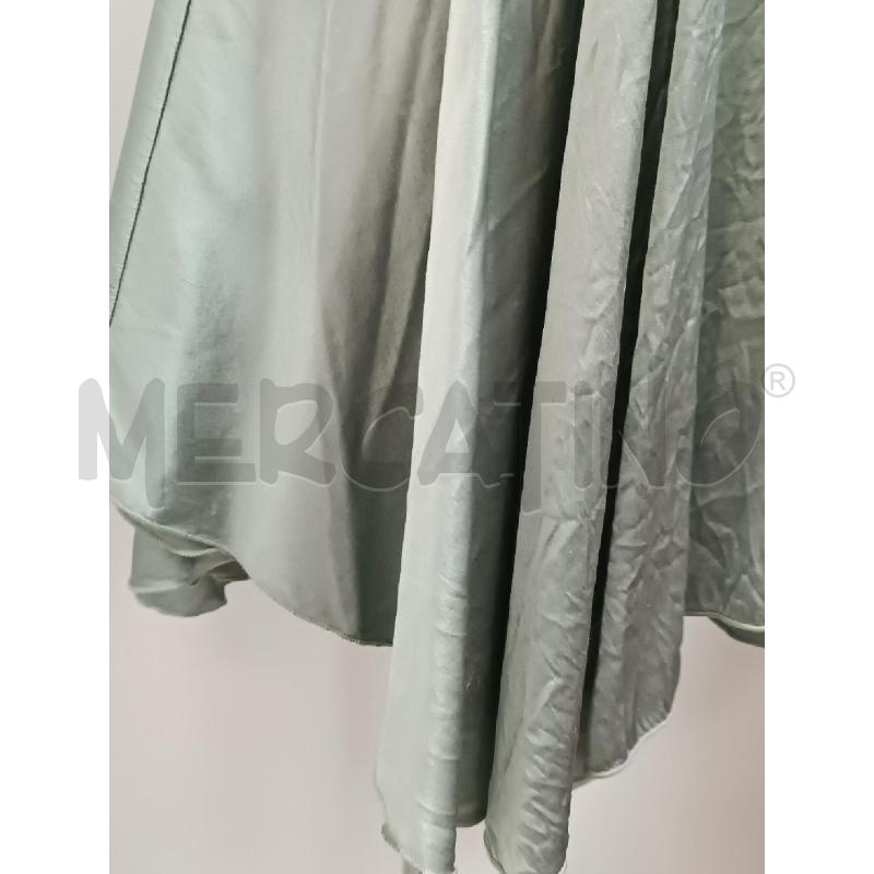 VESTITO DONNA MISS MISS BLU GRIGIO 100% SETA CON CINTURINA  | Mercatino dell'Usato Torino tenivelli 4