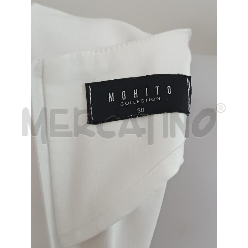 VESTITO DONNA MOHITO BIANCO 1/2MANICA | Mercatino dell'Usato Torino tenivelli 5