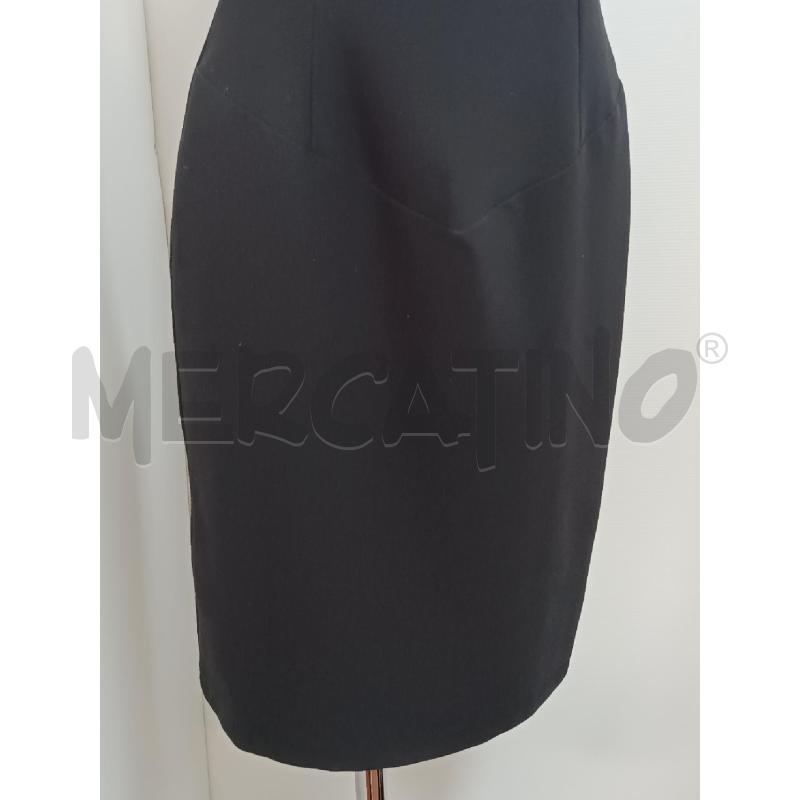 VESTITO DONNA NEMO BRETELLE INCROCCI BIANCO NERO DAVANTI  | Mercatino dell'Usato Torino tenivelli 3