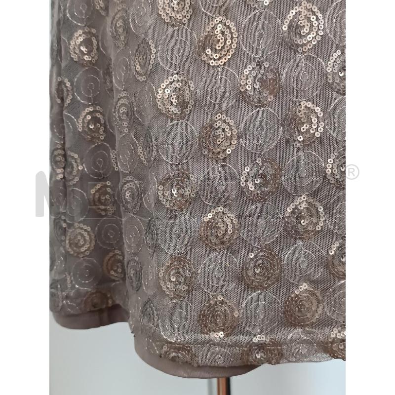 VESTITO DONNA OLTRE PIZZO MARRONE SMANICATO  | Mercatino dell'Usato Torino tenivelli 3