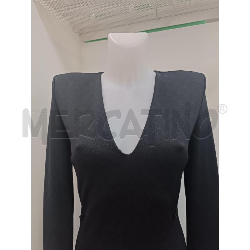 VESTITO DONNA PATRIZIA PEPE NERO MANICA LUNGA  | Mercatino dell'Usato Torino tenivelli 2
