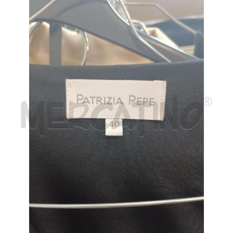 VESTITO DONNA PATRIZIA PEPE NERO MANICA LUNGA  | Mercatino dell'Usato Torino tenivelli 5
