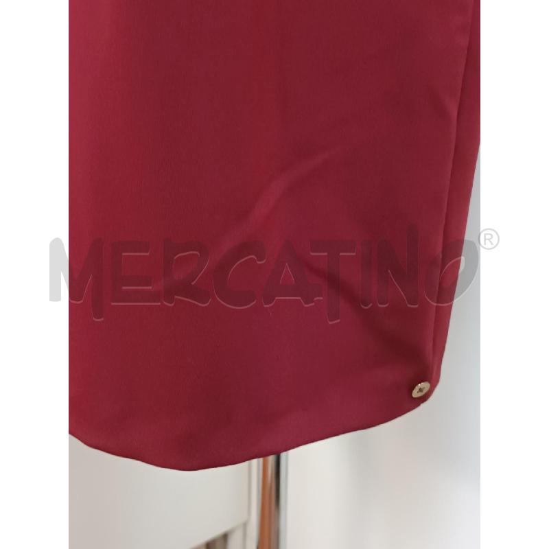 VESTITO DONNA PENNYBLACK BORDEAUX 1/2 MANICA SCOLLO V  | Mercatino dell'Usato Torino tenivelli 3