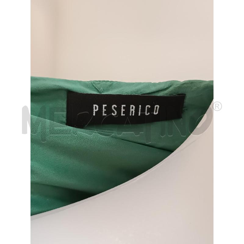 VESTITO DONNA PESERICO TURCHESE SMANICATO  | Mercatino dell'Usato Torino tenivelli 4