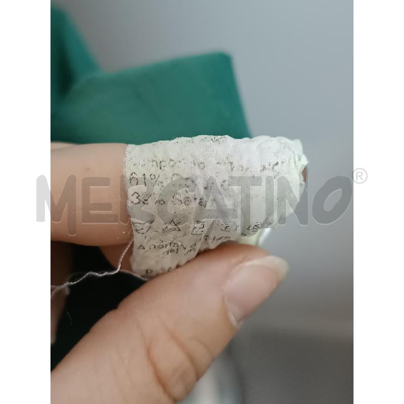 VESTITO DONNA PESERICO TURCHESE SMANICATO  | Mercatino dell'Usato Torino tenivelli 5