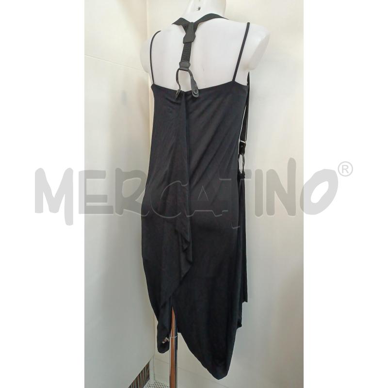 VESTITO DONNA PIERANTONIO GASPARI NERO BRETELLE | Mercatino dell'Usato Torino tenivelli 2