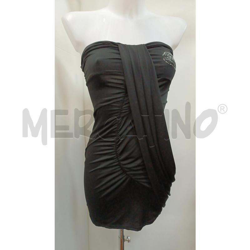 VESTITO DONNA ROBERTO CAVALLI NERO ARRICCIATO  | Mercatino dell'Usato Torino tenivelli 1