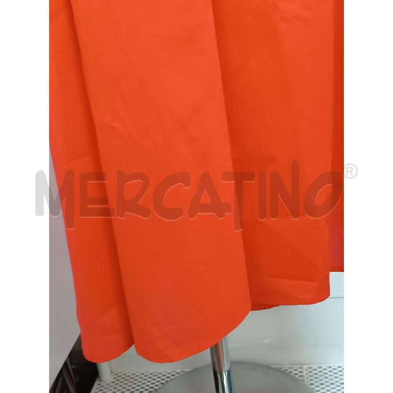 VESTITO DONNA ROSSO SMANICATO MADE ITALY TASCHE LATERALE | Mercatino dell'Usato Torino tenivelli 3