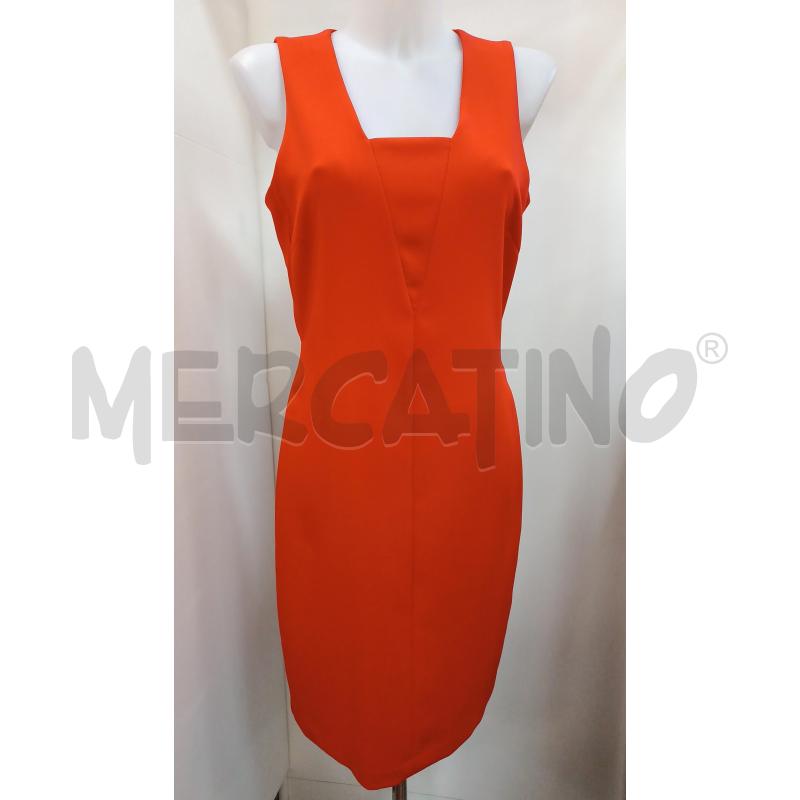 VESTITO DONNA SISLEY ROSSO SMANICATO  | Mercatino dell'Usato Torino tenivelli 1