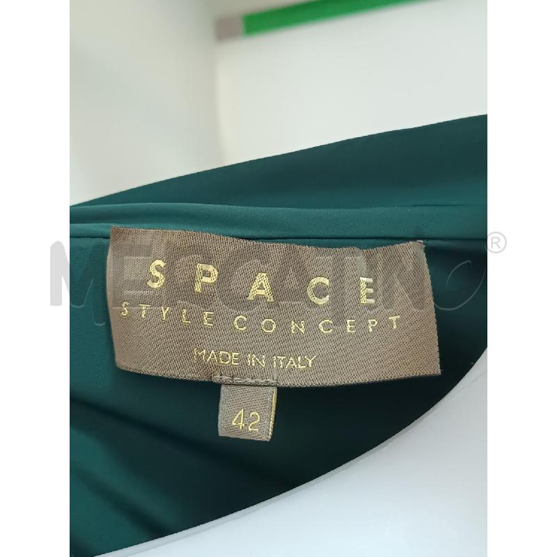 VESTITO DONNA SPACE STYLE CONCEPT VERDE NERO  | Mercatino dell'Usato Torino tenivelli 5