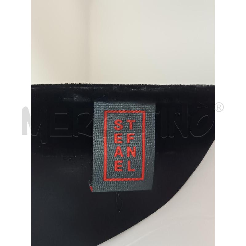 VESTITO DONNA STEFANEL NERO MANICA LUNGA EFFETTO VELLUTO LISCIO | Mercatino dell'Usato Torino tenivelli 4